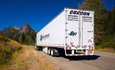 Gordon Trucking Trailer